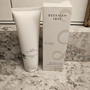 Beekman 1802 Pure Goat Milk Foot Balm - Cream and White